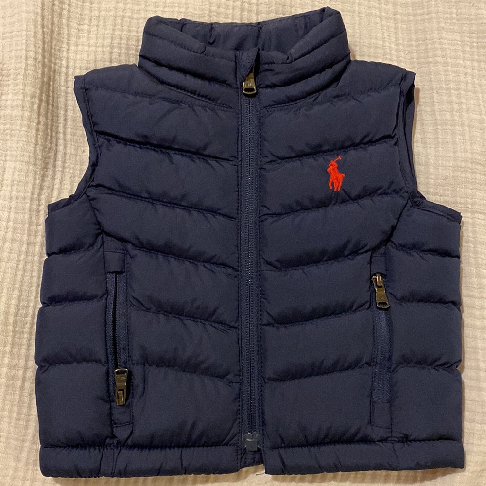 Ralph Lauren 6 month baby boy vest like new